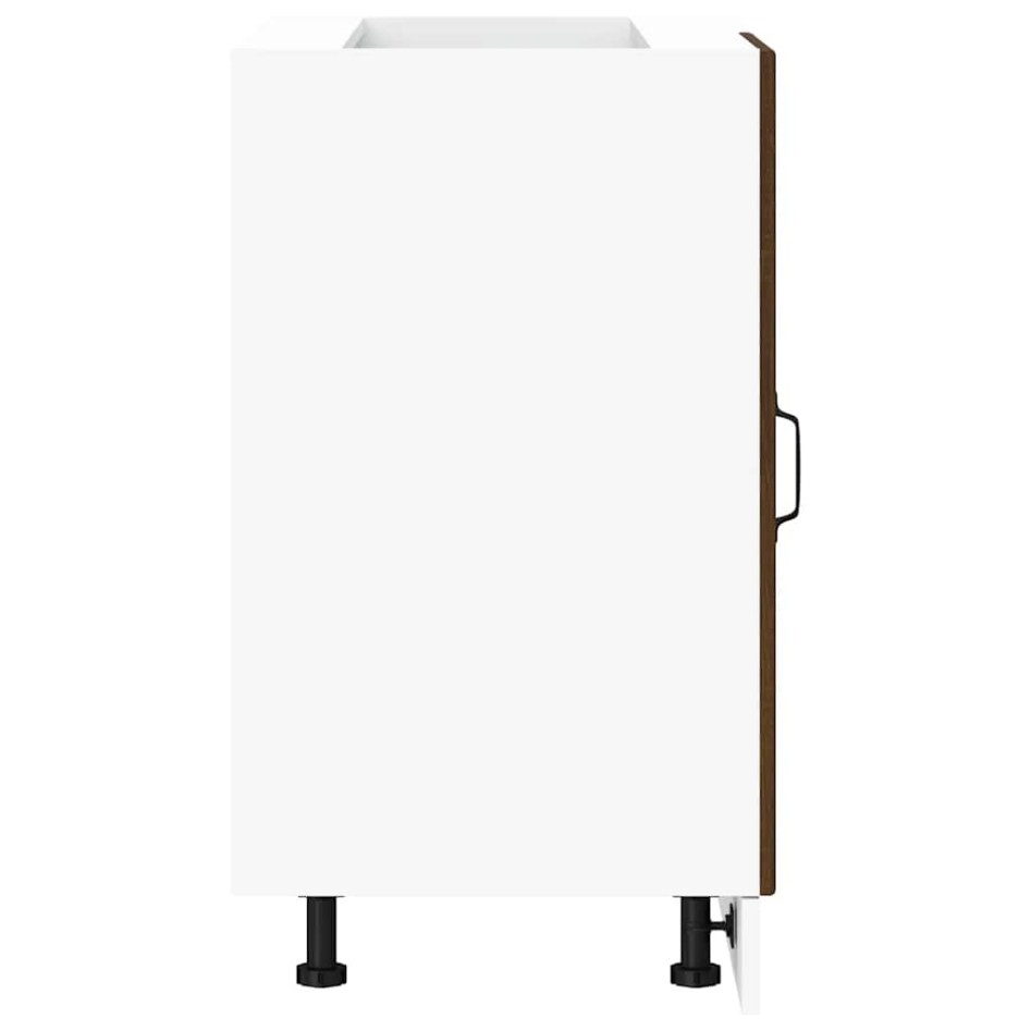 Mueble bajo para fregadero de madera de ingeniería roble