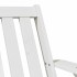 Silla adirondack de jardín madera maciza pino blanco