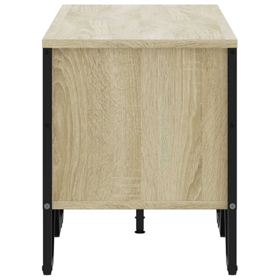 Mueble de TV madera de ingeniería roble Sonoma 122x34x41