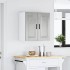 Armario de pared cocina Porto madera ingeniería gris