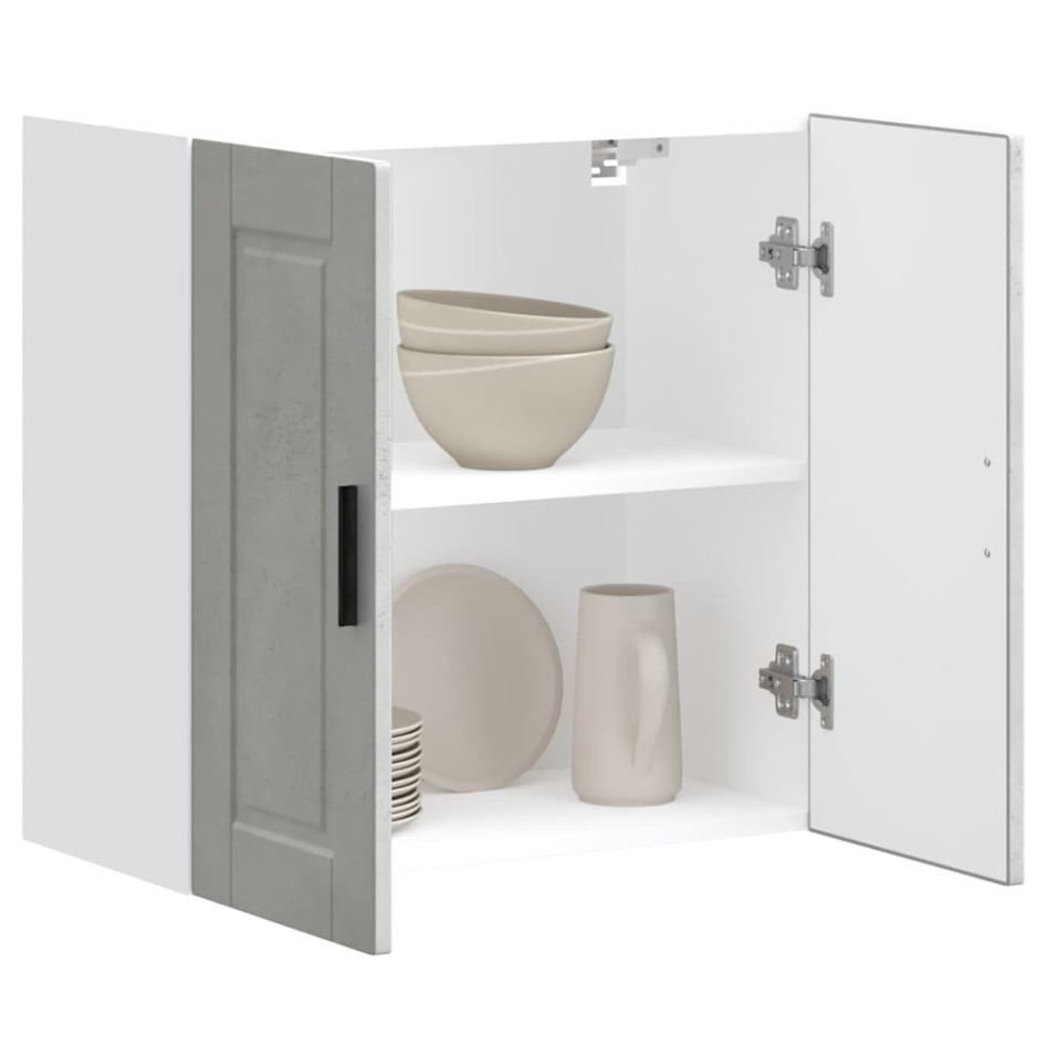 Armario de pared cocina Porto madera ingeniería gris