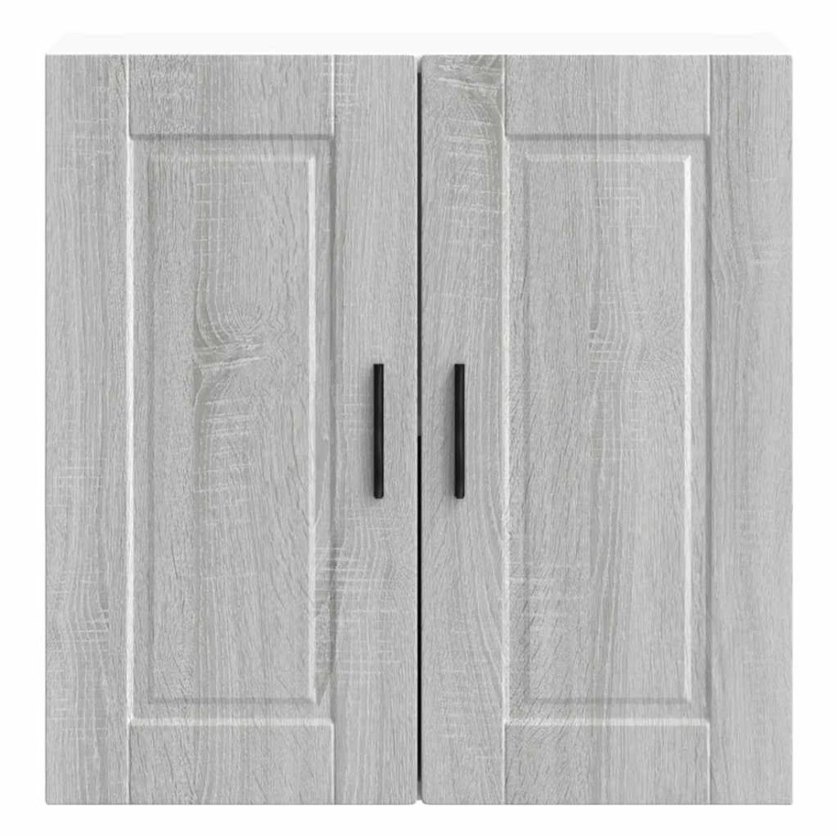 Armario de pared de cocina Porto gris sonoma madera