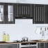 Armario de pared de cocina Lucca madera ingeniería
