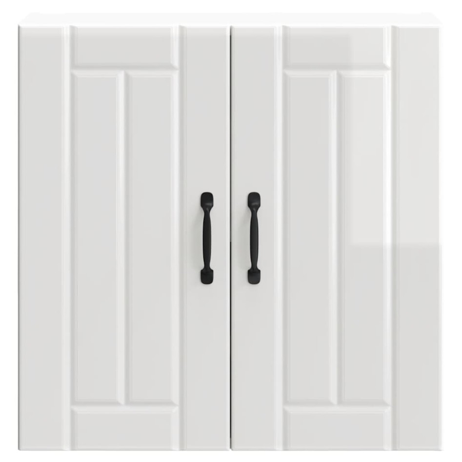 Armario de pared de cocina Lucca blanca de alto