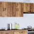 Armario de pared de cocina Lucca madera