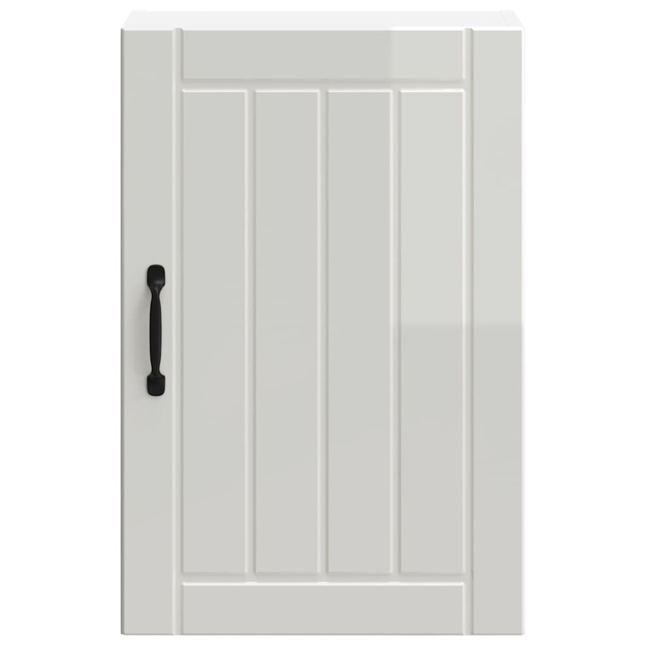 Armario de pared de cocina Lucca blanca de alto