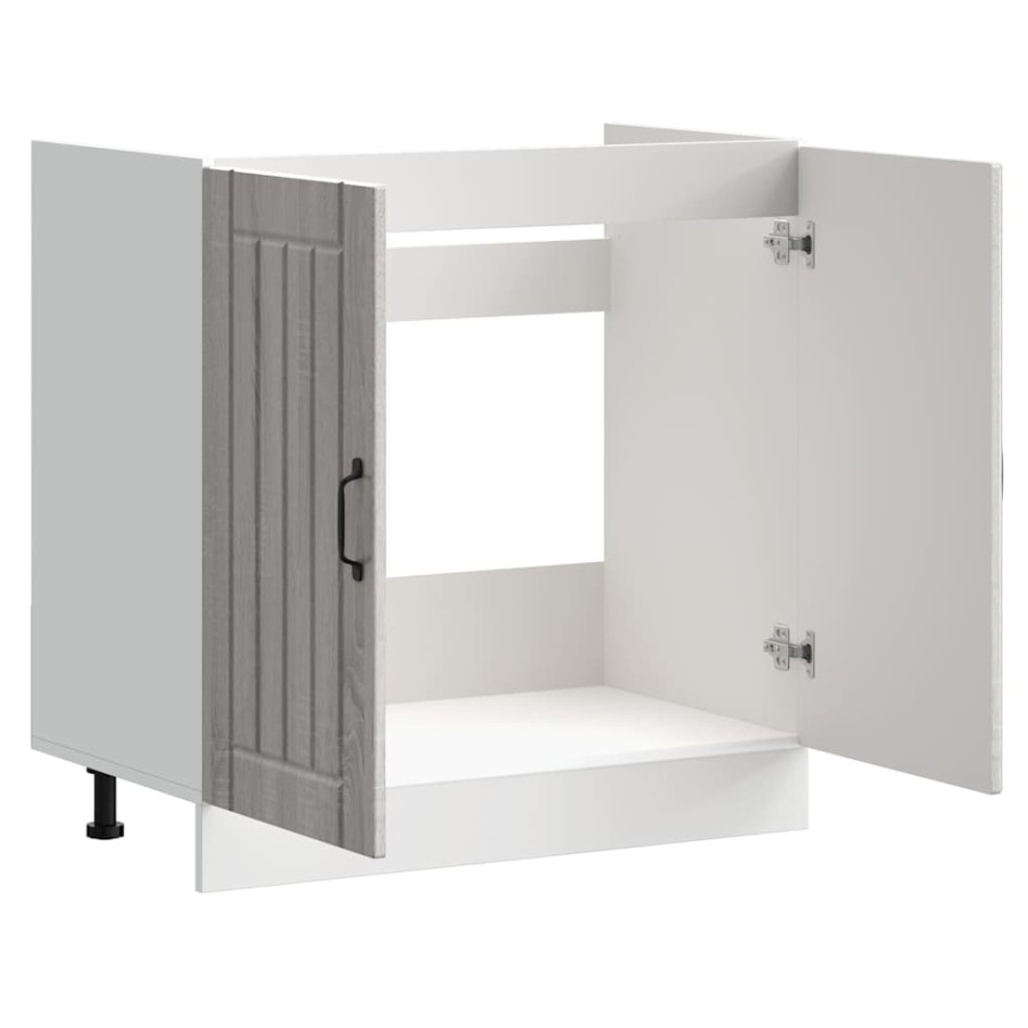 Panel para lavavajillas Lucca madera contrachapada sonoma