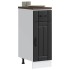 Mueble bajo de cocina Lucca madera ingeniería