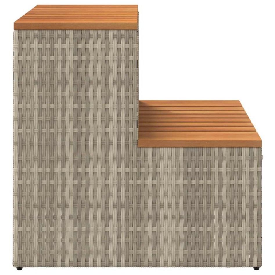 Escalón bañera hidromasaje gris claro 50x50x50,5