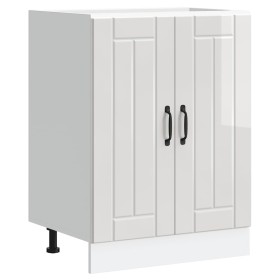 Mueble bajo para fregadero Lucca blanco