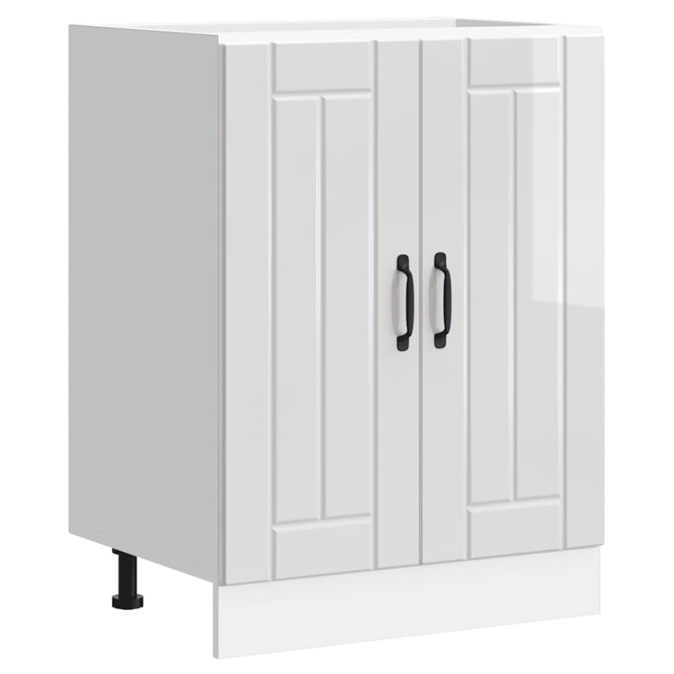 Mueble bajo para fregadero Lucca blanco