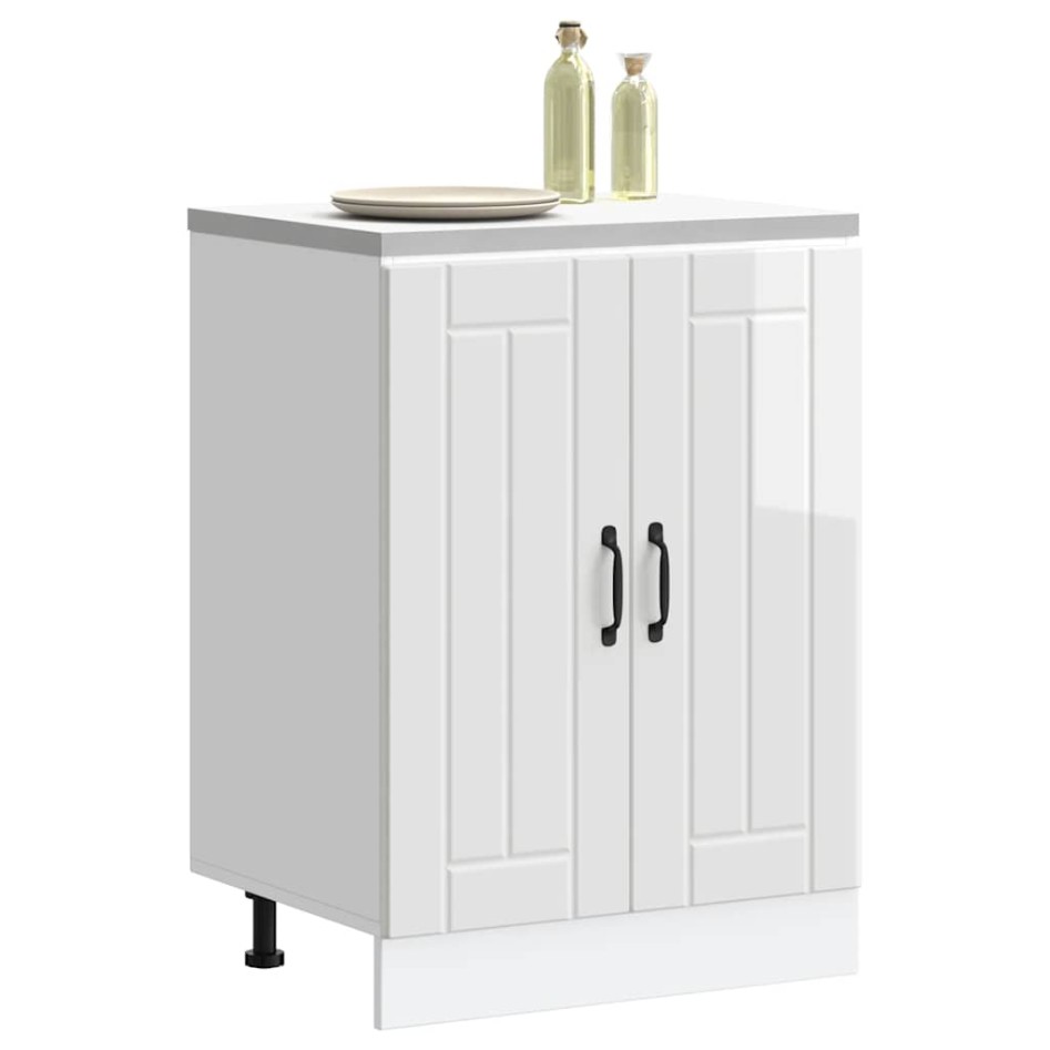 Mueble bajo para fregadero Lucca blanco