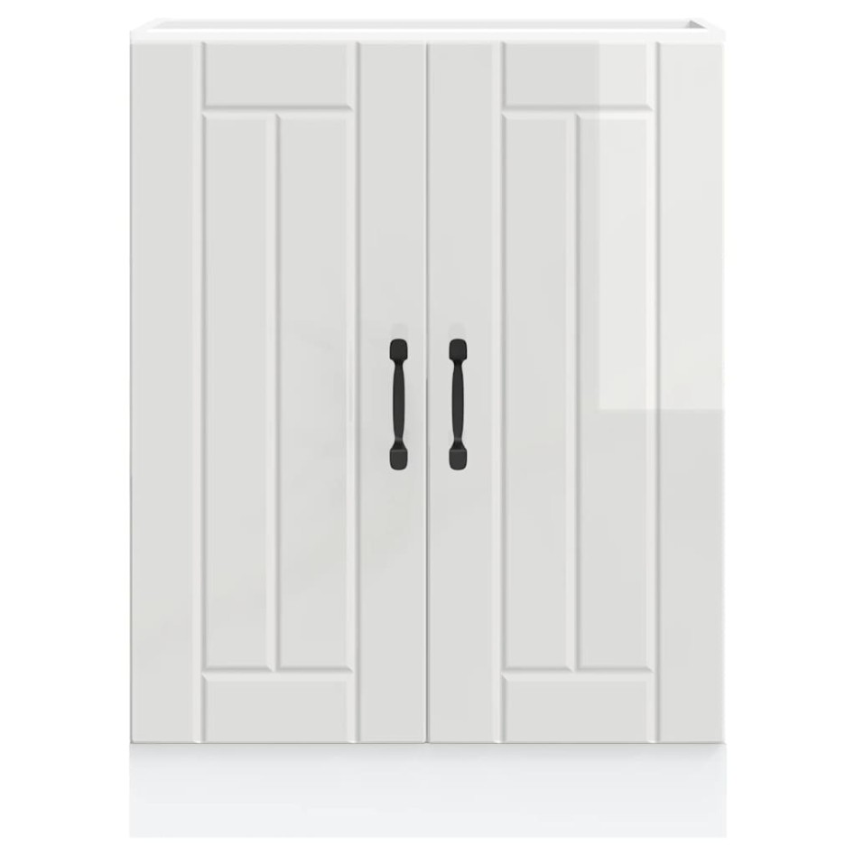 Mueble bajo para fregadero Lucca blanco