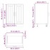 Mueble bajo para fregadero Lucca blanco