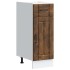 Mueble bajo de cocina Lucca roble