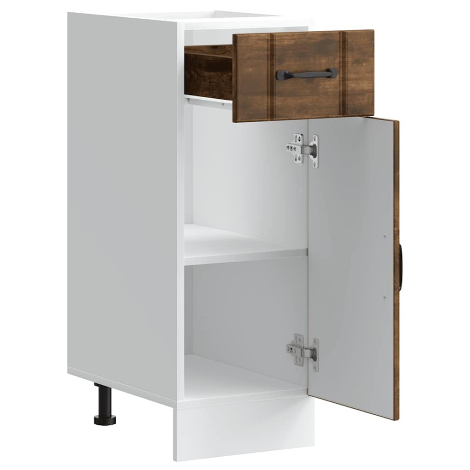 Mueble bajo de cocina Lucca roble