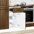 Mueble bajo de cocina Lucca roble
