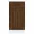 Mueble bajo de cocina Lucca roble