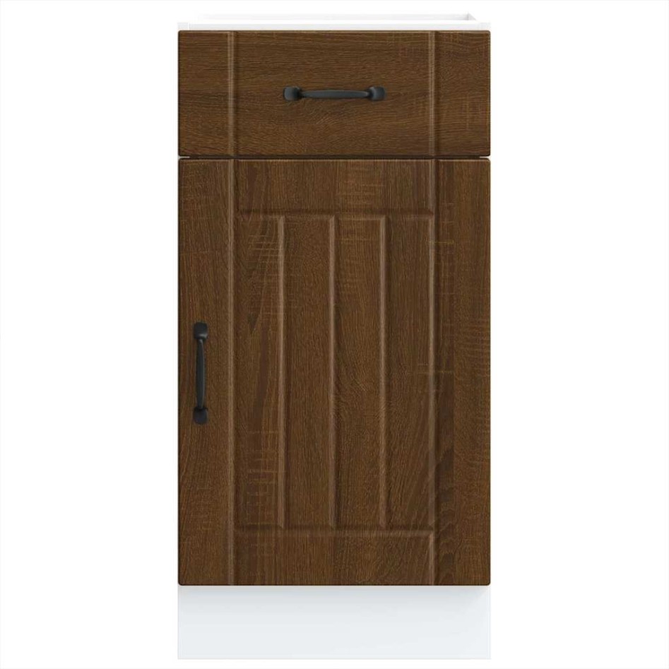 Mueble bajo de cocina Lucca roble