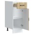 Mueble bajo de cocina Lucca roble