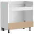 Mueble bajo fregadero Lucca madera