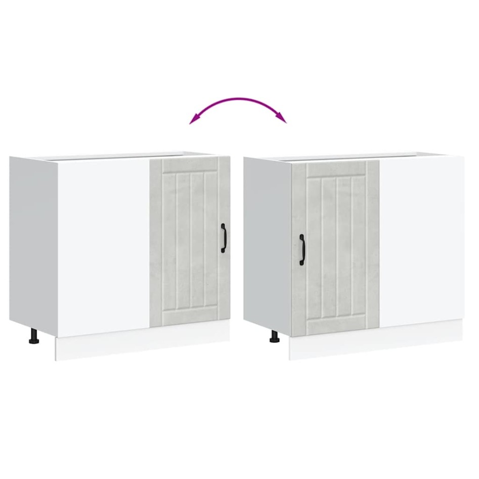 Mueble bajo fregadero Lucca madera