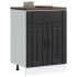 Mueble bajo de cocina Lucca madera ingeniería
