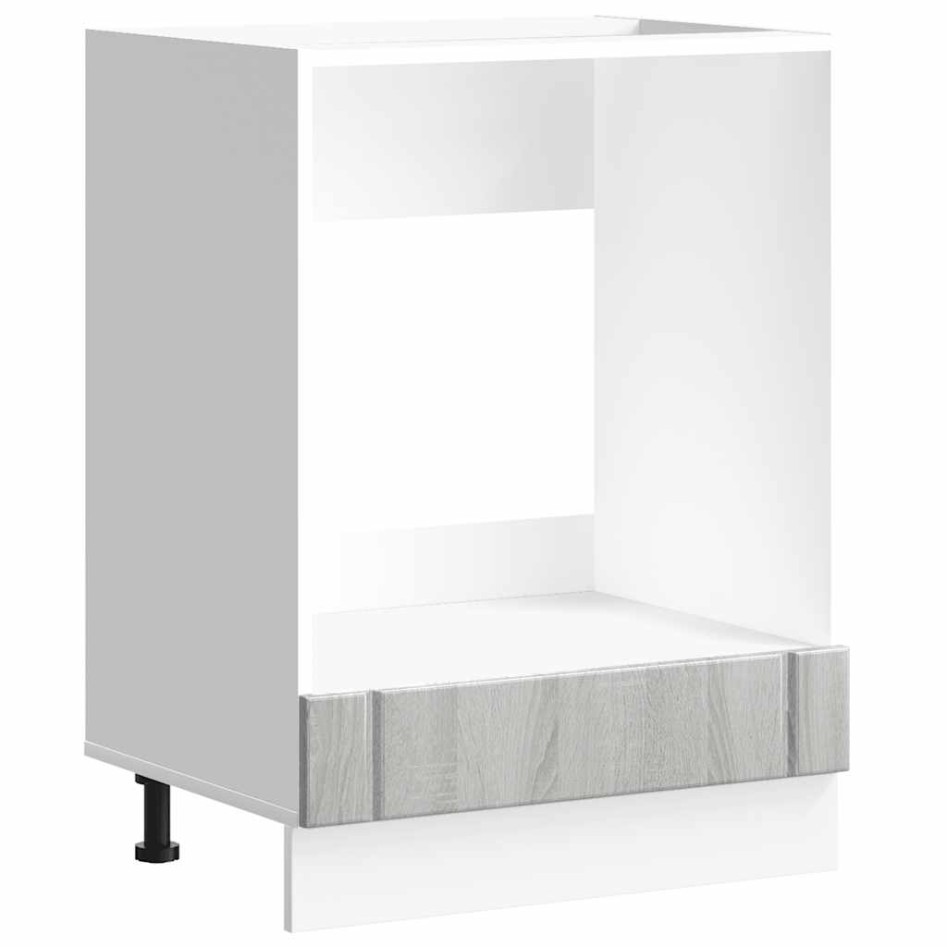 Armario de horno Lucca madera contrachapada sonoma