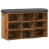 Banco zapatero madera de ingeniería madera vieja 82x32x50