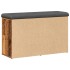 Banco zapatero madera de ingeniería madera vieja 82x32x50