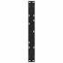 Patas para mesa de comedor forma V 2 uds negro 50x(42-43,3)
