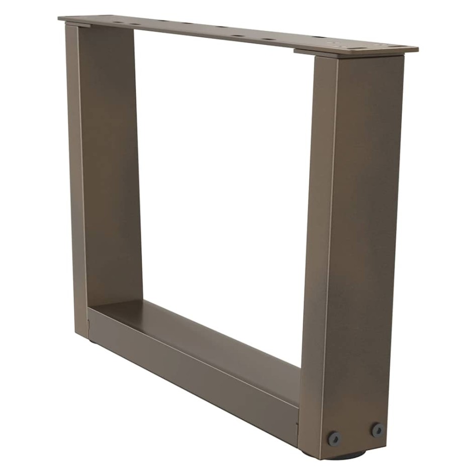 Patas para mesa de comedor en forma de V 2 uds acero