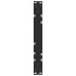 Patas para mesa de comedor forma V 2 uds negro 60x(42-43,3)