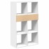 Estantería de madera contrachapada blanco 66x31x112