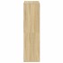 Estantería madera de ingeniería color roble sonoma 66x31x112