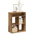 Estantería madera ingeniería madera envejecida 66x31x80
