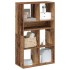 Estantería madera de ingeniería envejecida 66x31x112