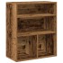 Estantería madera ingeniería madera envejecida 60x30x71,5