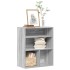 Estantería madera ingeniería gris sonoma 60x30x71,5