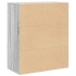 Estantería madera ingeniería gris sonoma 60x30x71,5