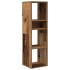 Estantería madera de ingeniería envejecida 34x31x112