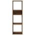 Estantería madera de ingeniería envejecida 34x31x112