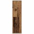 Estantería madera de ingeniería envejecida 34x31x112