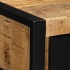 Mesita de noche madera maciza de mango 40x35x25