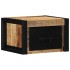 Mesita de noche madera maciza de mango 40x35x25