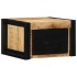 Mesita de noche madera maciza de mango 40x35x25