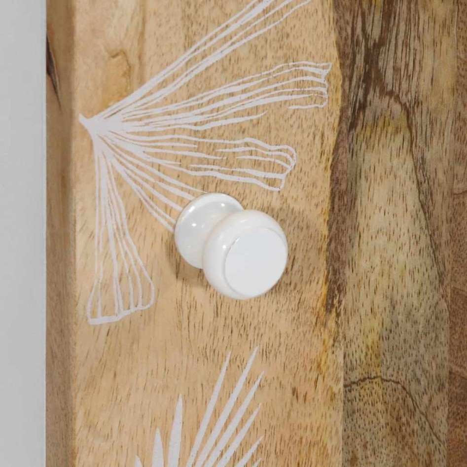 Aparador alto madera maciza de mango 40x33,5x110