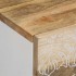 Mesita de noche madera maciza de mango 50x33x60