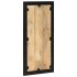 Perchero madera maciza de mango rugosa 40x2x80