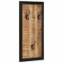 Perchero madera maciza de mango rugosa 40x2x80
